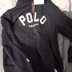 Polo by Ralph Lauren Black Hoodie Sweater